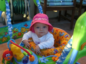 Cowgirl in training